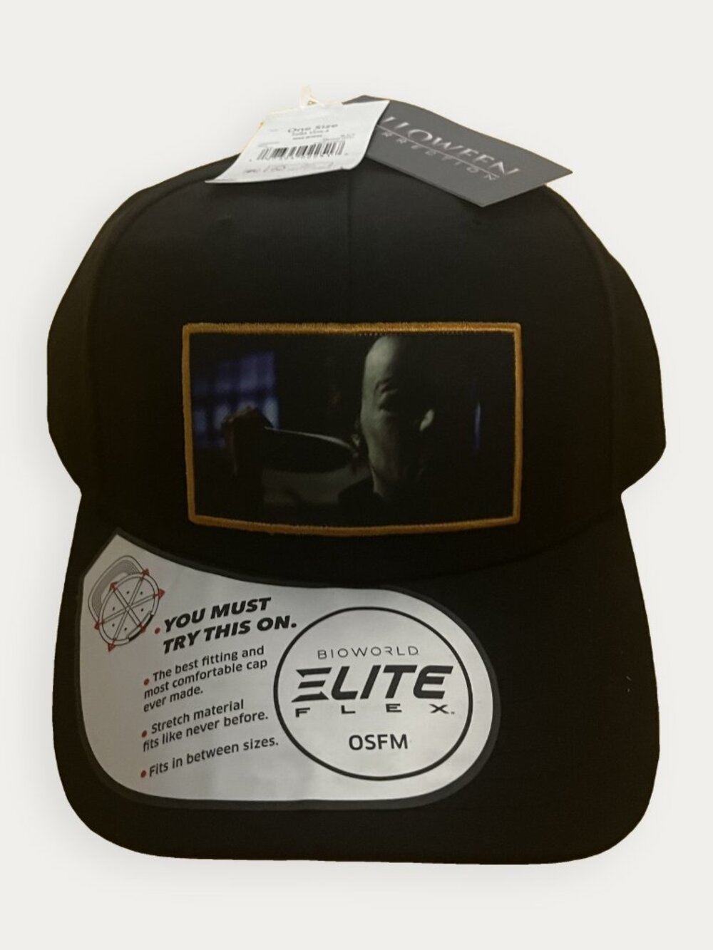 NWT Halloween Michael Myers Bioworld Elite Flex Hat Black OSFM